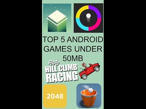 Top 5 - Android games under 50MB
